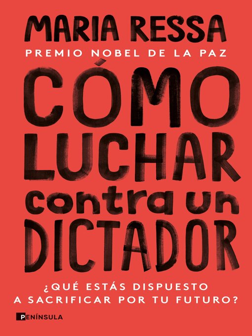 Title details for Cómo luchar contra un dictador by Maria Ressa - Wait list